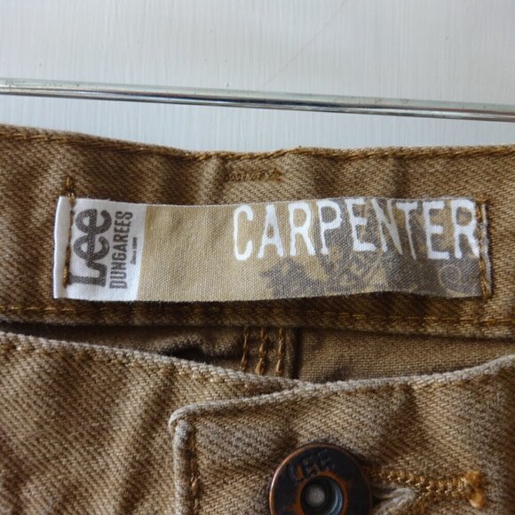 Lee Dungarees men's Carpenter jeans size 34 x 29, New With Tags, Aztec gold - Picture 5 of 12